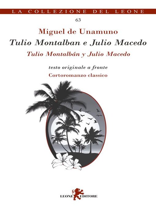 Title details for Tulio Montalban e Julio Macedo by Miguel De Unamuno - Available